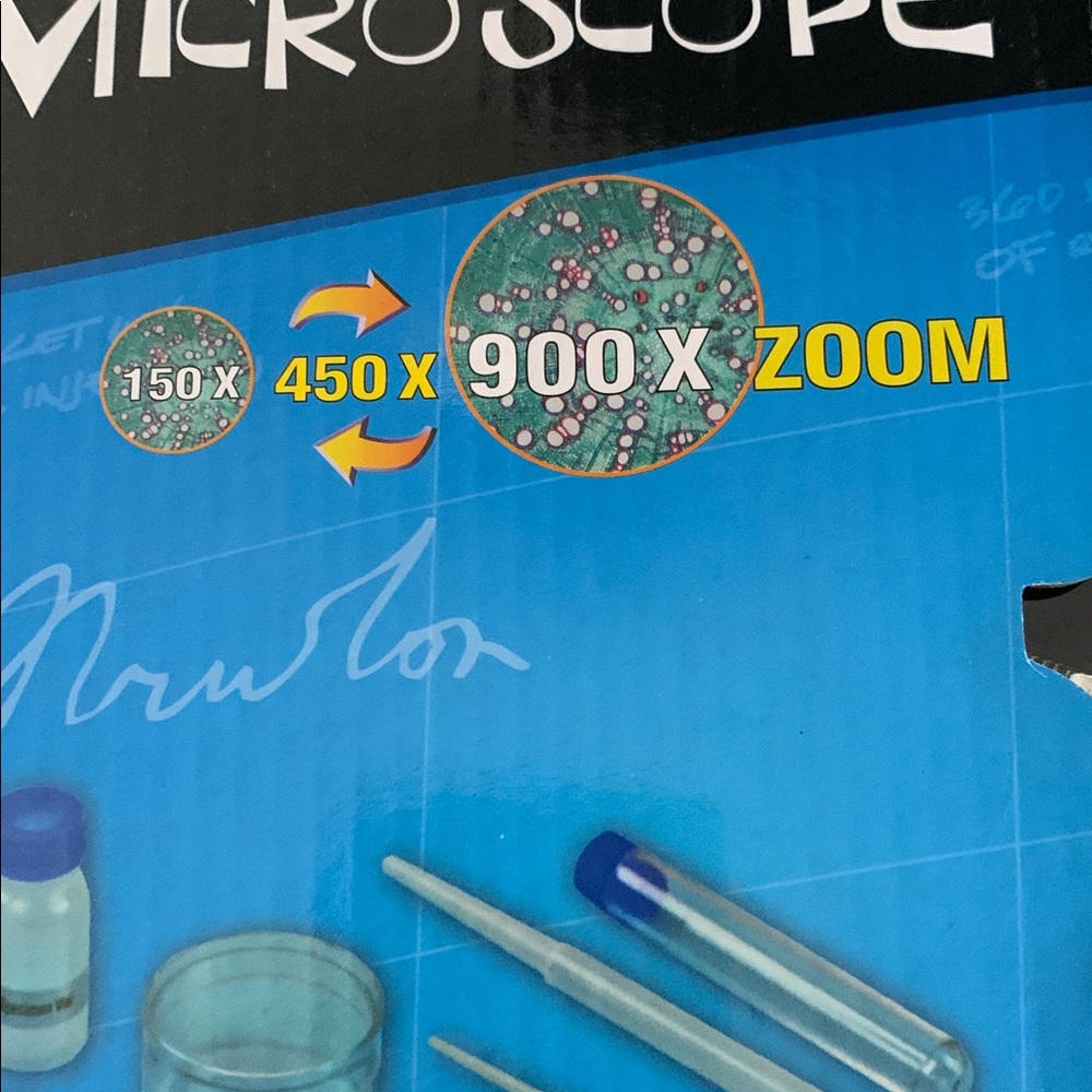 Newton Microscope New In Box Learning Exploring Collect Prepare & Observe - Picture 4 of 15